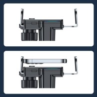 Поставка Joyroom JR-ZS217 mini electric, auto lock holder (JR-ZS218), Черен