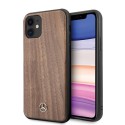 Калъф Mercedes MEHCN61VWOLB iPhone 11  Wood Line Walnut