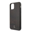 Калъф Mercedes MEHCN61VWOBR iPhone 11 Wood Line Rosewood