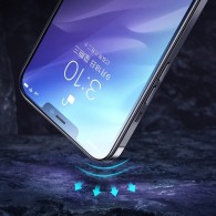 Стъклен протектор Joyroom Knight Series 2,5D full screen за iPhone 12 Pro Max (JR-PF597), Черен