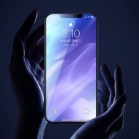 Стъклен протектор Joyroom Knight Series 2,5D full screen за iPhone 12 Pro Max (JR-PF597), Черен