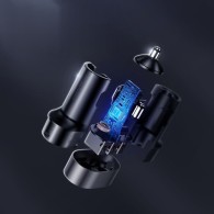 Зарядно за кола Joyroom smart car charger 5x USB 6,2 A with Extension (JR-CL03), Черен