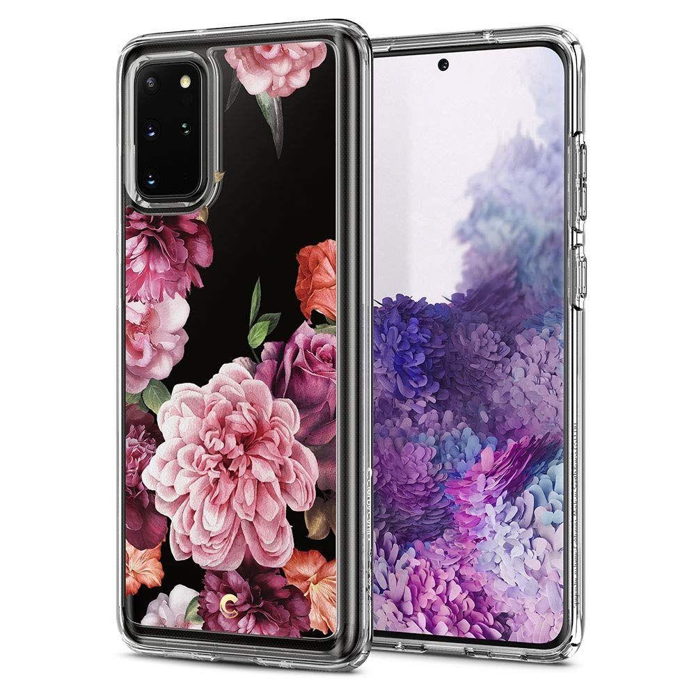Spigen Ciel дизайнерски удароустойчив кейс за Samsung Galaxy S20+ Plus, Rose Floral