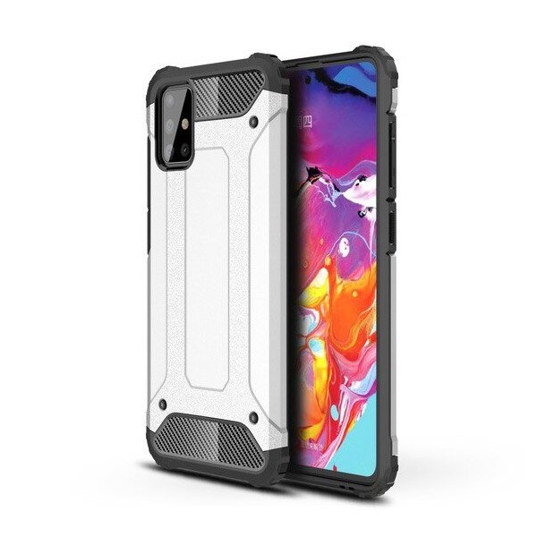 Калъф Hybrid Armor Case за Samsung Galaxy A71 silver