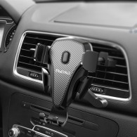 Поставка за кола Dudao car gravity holder for air supply ventilation grille (F7xs), Черен