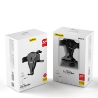 Поставка за кола Dudao car gravity holder for air supply ventilation grille (F7xs), Черен