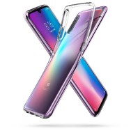 Spigen Liquid Crystal Fit тънък силиконов (TPU) калъф за Xiaomi Mi9, Crystal Clear