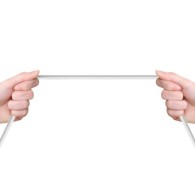 Кабел Dudao L4L, Lightning, 2.4A 1m., Бял