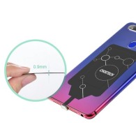 Стикер за безжично зареждане Choietech Qi Micro USB (bottom) induction insert (WP-MICRO-201BK), Черен