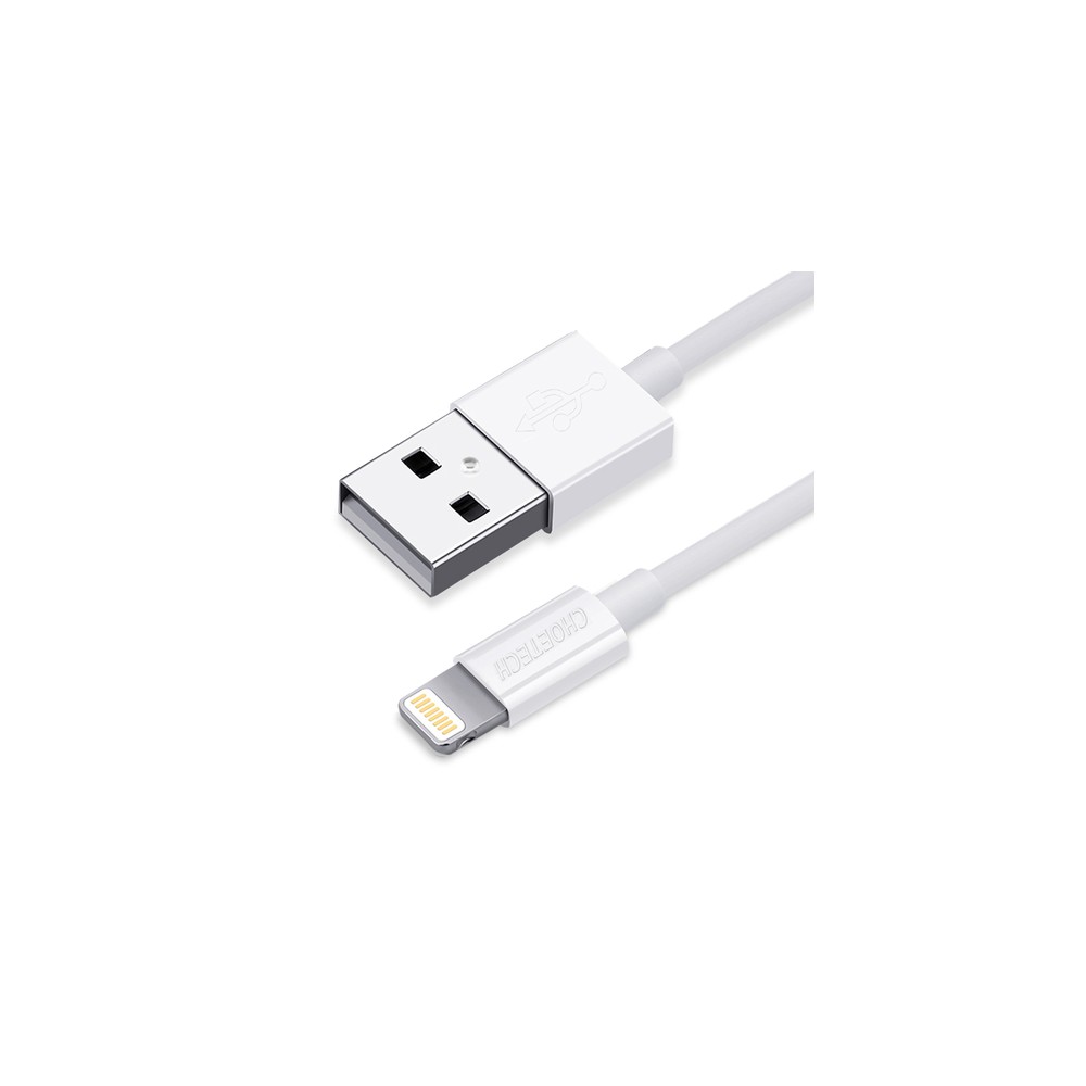 Кабел Choetech MFI USB - Lightning 1,2m. (IP0026 white), Бял