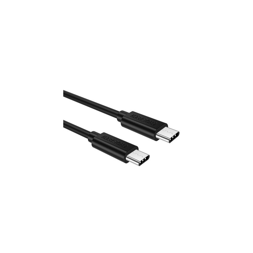 Кабел Choetech USB Type C - USB Type C, 3A, 0,5m. (CC0001), Черен