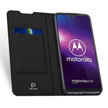 Калъф DUX DUCIS Skin Pro Bookcase type case for Motorola One Macro black