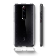 Spigen Ultra Hybrid хибриден кейс с най-висока степен на защита за Xiaomi Mi 9T / Mi 9T Pro, Crystal Clear