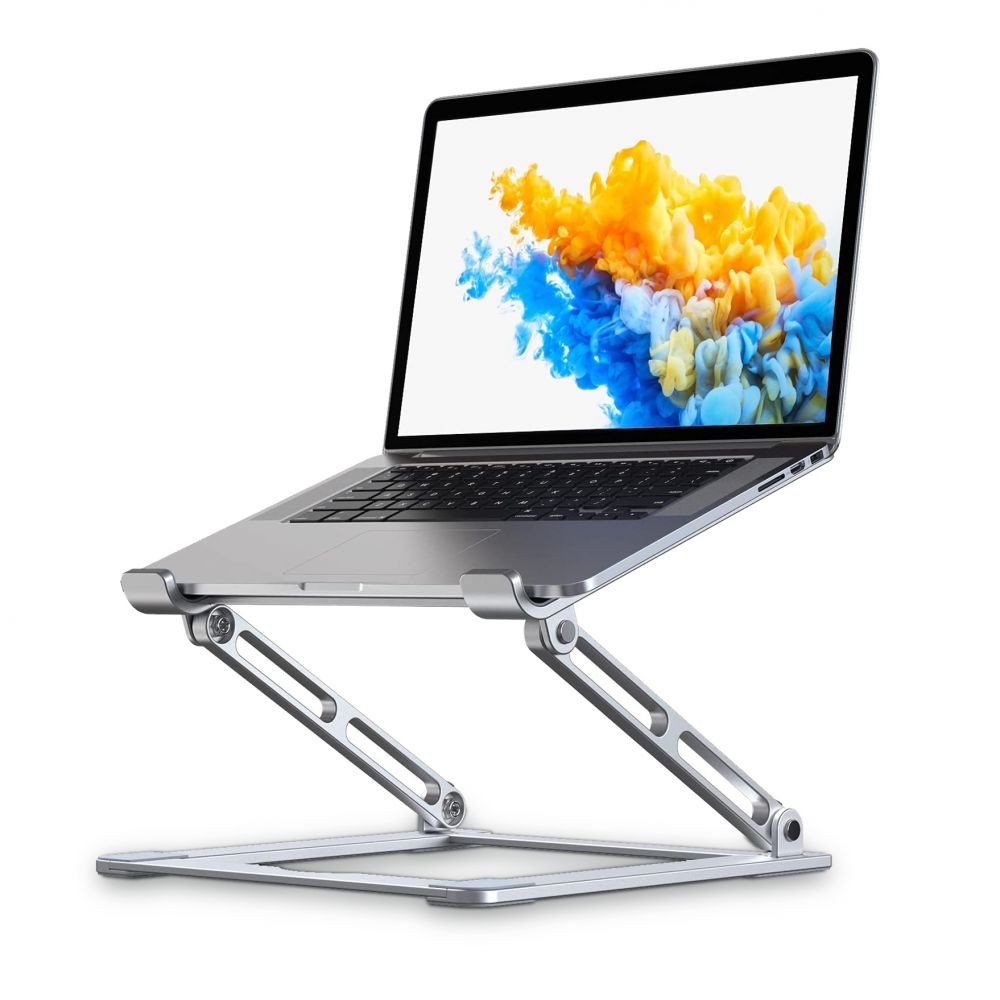 Поставка за лаптоп TECH-PROTECT PRODESK UNIVERSAL LAPTOP STAND, SILVER