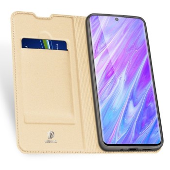Калъф DUX DUCIS Skin Pro Bookcase type case for Samsung Galaxy S20 Plus golden