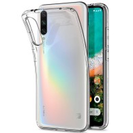 Spigen Liquid Crystal тънък силиконов (TPU) калъф за Xiaomi Mi A3, Crystal Clear