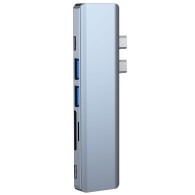Хъб TECH-PROTECT V5-HUB ADAPTER 7in1, Grey