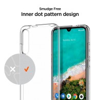 Spigen Liquid Crystal тънък силиконов (TPU) калъф за Xiaomi Mi A3, Crystal Clear