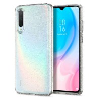 Spigen Liquid Crystal тънък силиконов (TPU) калъф за Xiaomi Mi A3 Glitter, Crystal Quartz