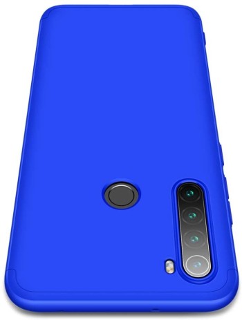 Калъф GKK 360 Protection Case Full Body Cover Xiaomi Redmi Note 8T blue