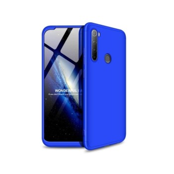 Калъф GKK 360 Protection Case Full Body Cover Xiaomi Redmi Note 8T blue