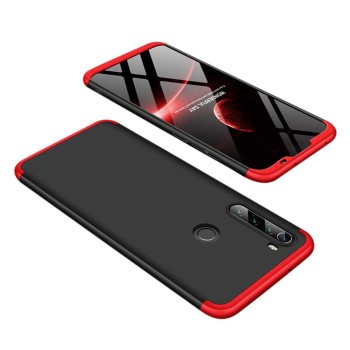 Калъф GKK 360 Protection Case Full Body Cover Xiaomi Redmi Note 8T black-red