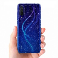 Spigen Liquid Crystal тънък силиконов (TPU) калъф за Xiaomi Mi A3 Glitter, Crystal Quartz