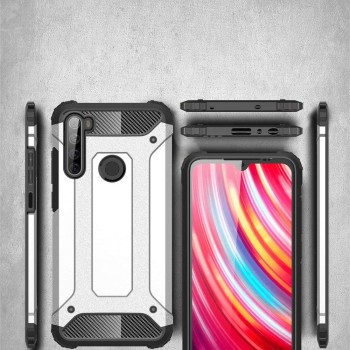 Калъф Hybrid Armor Case за Xiaomi Redmi Note 8T silver