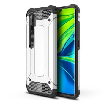 Калъф Hybrid Armor Case за Xiaomi Mi Note 10 / Mi Note 10 Pro / Mi CC9 Pro silver
