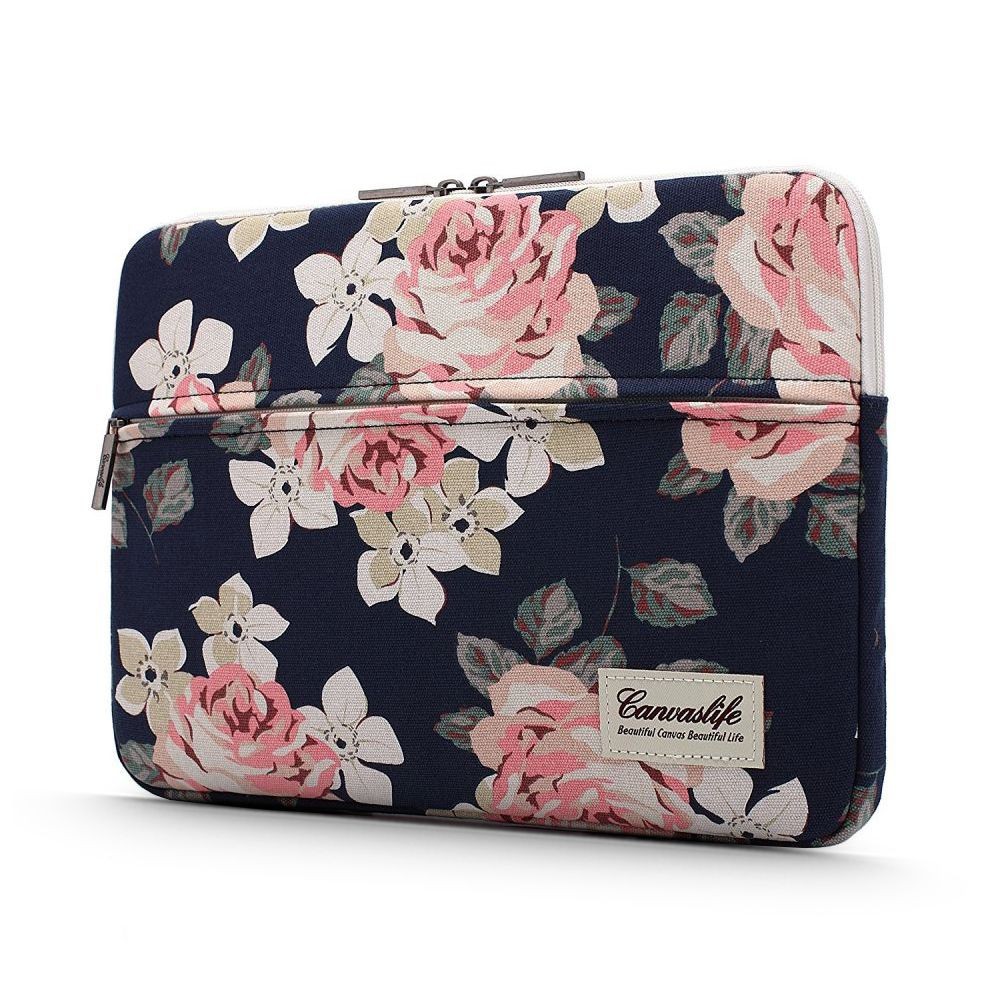 Чанта за лаптоп CANVASLIFE SLEEVE LAPTOP 15-16" NAVY ROSE
