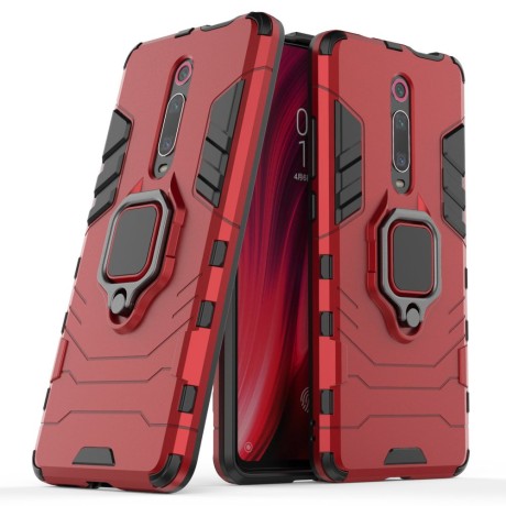 Ring Armor Case Kickstand за Xiaomi Mi 9T / Xiaomi Mi 9T Pro red