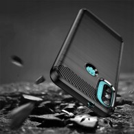 Калъф TECH-PROTECT TPUCARBON за MOTOROLA MOTO E20 / E40, Черен