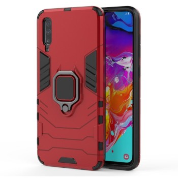 Ring Armor Case Kickstand за Samsung Galaxy A70 red