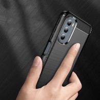 Калъф TECH-PROTECT TPUCARBON за MOTOROLA MOTO G31 / G41, Черен