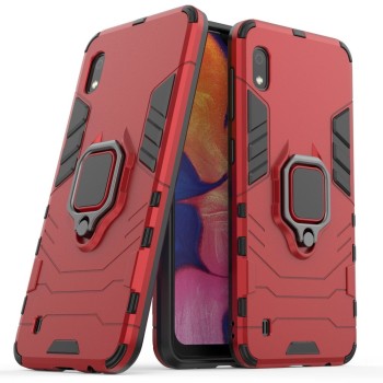 Ring Armor Case Kickstand за Samsung Galaxy A10 red