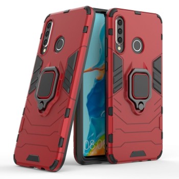 Ring Armor Case Kickstand за Huawei P30 Lite red