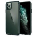 Spigen Ultra Hybrid хибриден кейс с най-висока степен на защита за iPhone 11 Pro, Midnight Green