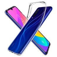 Spigen Liquid Crystal тънък силиконов (TPU) калъф за Xiaomi Mi9 Lite, Crystal Clear