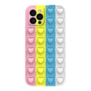 Калъф fixGuard Heart Pop it Case за Samsung Galaxy A22 4G, Rainbow 2