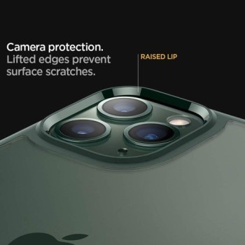 Spigen Ultra Hybrid хибриден кейс с най-висока степен на защита за iPhone 11 Pro, Midnight Green