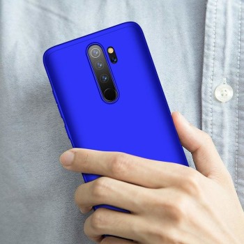 Калъф GKK 360 Protection Case Full Body Cover Xiaomi Redmi Note 8 Pro blue