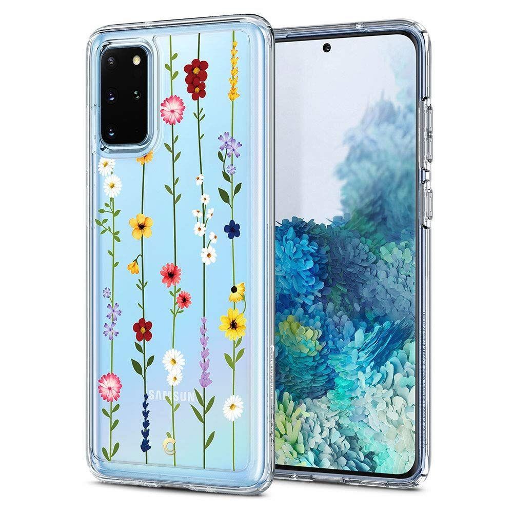 Spigen Ciel дизайнерски удароустойчив кейс за Samsung Galaxy S20+ Plus, Flower Garden