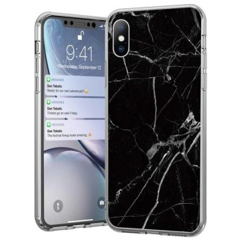 Калъф Wozinsky Marble TPU за iPhone 11 black