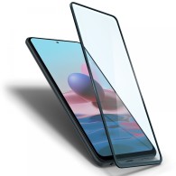Стъклен протектор SPIGEN GLASS FC за XIAOMI REDMI NOTE 10/10S, Черен