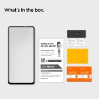 Стъклен протектор SPIGEN GLASS FC за XIAOMI REDMI NOTE 9S/9 PRO/9 PRO MAX, Черен