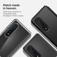 Стъклен протектор за камера SPIGEN OPTIK.TR CAMERA LENS SAMSUNG GALAXY Z FOLD 3, Черен