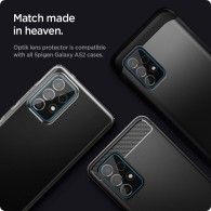 Стъклен протектор за камера  SPIGEN OPTIK.TR CAMERA LENS SAMSUNG GALAXY A52 / A52S, Черен