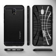Spigen Rugged Armor удароустойчив силиконов (TPU) калъф за Xiaomi Redmi 8A, Matte Black