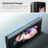 Стъклен протектор PIGEN GLASS FC & HINGE FILM за SAMSUNG GALAXY Z FOLD 3, Черен