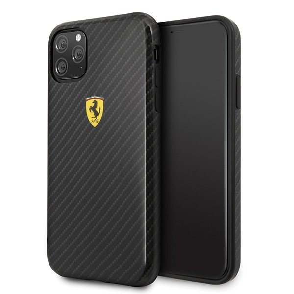 Калъф Ferrari Hardcase FESPCHCN58CBBK iPhone 11 Pro On Track Carbon Effect